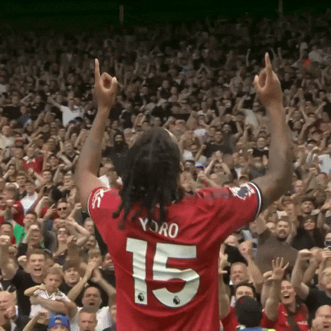 Celebration Goal GIF by Manchester United
