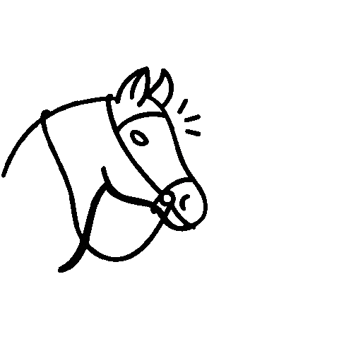 ridingdinner giphyupload horse dinner vienna Sticker