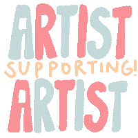 Art Supporting Sticker
