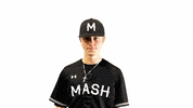 MNMASH funny laugh baseball water GIF