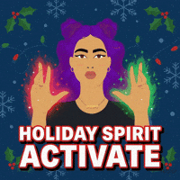 Holiday Spirit Wow GIF by World Of Women