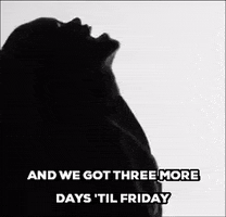 four five seconds and we got three more days till friday GIF by Rihanna