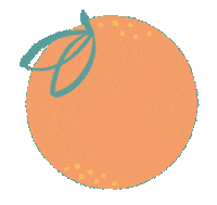 Summer Orange Sticker
