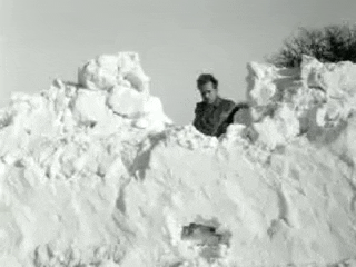 Shoveling Snow Day GIF by Europeana