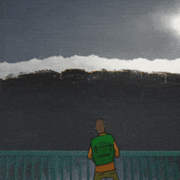 Surfs Up Emergency GIF by Rare Americans