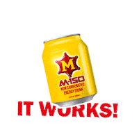 M150USA usa energydrink itworks m150 Sticker