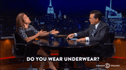stephen colbert underwear GIF