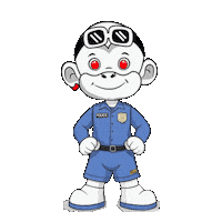 Law Enforcement Police Sticker by Zhot