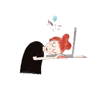 Sleep Unicorn Sticker