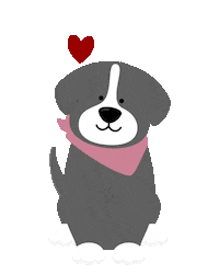 Dogs Love Sticker by Mika And Bobby