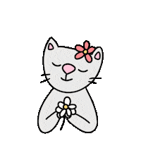 Cat Breathe Sticker