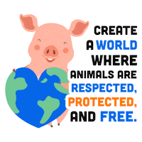 World Mfa Sticker by Mercy For Animals