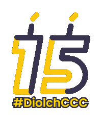 Ccc Melyn Sticker by Coleg Cymraeg Cenedlaethol
