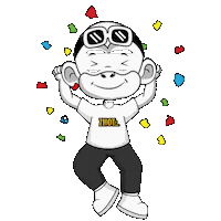 Festa P Sticker by Zhot Shop