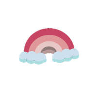 icalif0rni4 cool rainbow vibes amazing Sticker