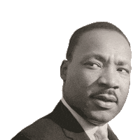 Martin Luther King Jr Sticker by NYU Office of Global Inclusion