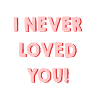 hate love Sticker by Yeah Bunny