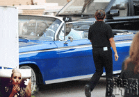 nick taking GIF