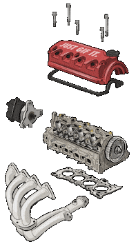 Honda Racing Sticker by kneapolitan