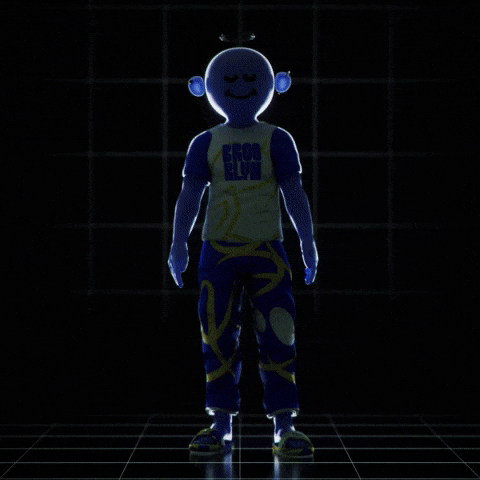 Bozoverse giphyupload fashion team surprise GIF