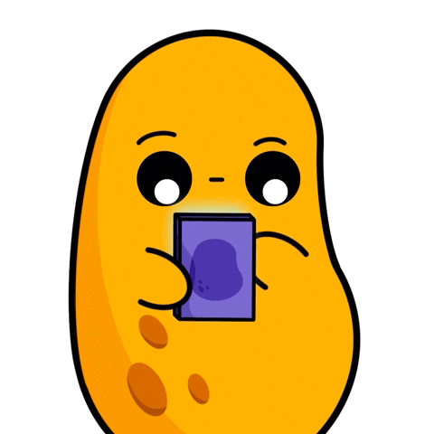 Happy Birthday Potato GIF by lilpotates