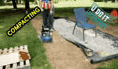 Rocks Compacting GIF by No Cheese Records