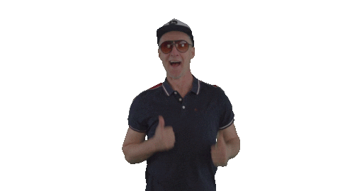 Fun Thumbs Up Sticker by Loco Loco Discoshow