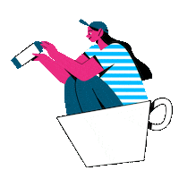 meister_hq animation coffee travel nature Sticker