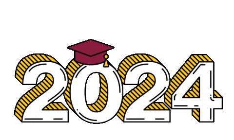 Class Of 2024 Sticker by Arizona State University