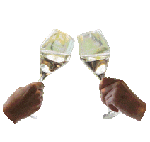 Party Sparkling Sticker by Follador Prosecco