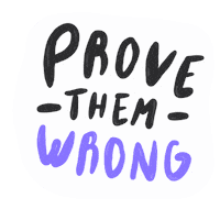 Codepoint power motivation prove them wrong codepoint Sticker