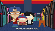 begging stan marsh GIF by South Park 