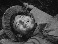 NationalWWIMuseum black and white smoking military footage GIF