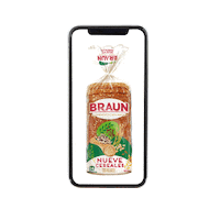 BraunEc heart corazon bread pan Sticker