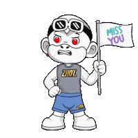 Disappointed Miss You Sticker by Zhot