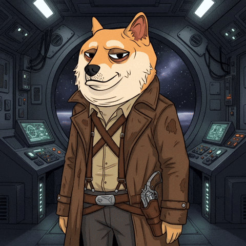 Sci-Fi Dog GIF by Doge Pound