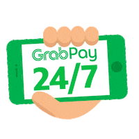 Levelup Sticker by GrabFoodMY