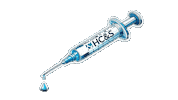 Needle Spritze Sticker by HCundS