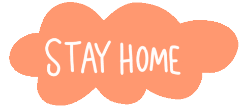 shbrnk home covid quarantine stay Sticker