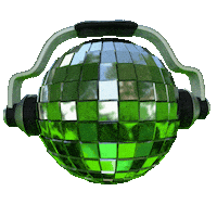 Discoball Sticker