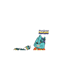 Halloween Zombie Sticker by Meme World of Max Bear