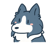 yoinstory dog nod border collie yoin GIF