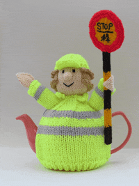 Traffic Safety Children GIF by TeaCosyFolk