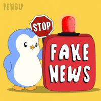 Heads Up No GIF by Pudgy Penguins