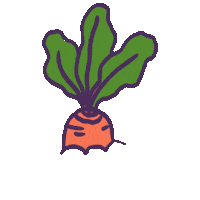 Gardening Carrot Sticker by Grow It Local