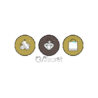 Fashion Gold Sticker by GV