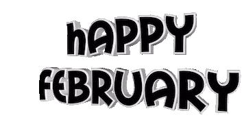 Happy February Sticker by OpticalArtInc.