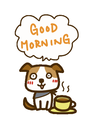 Good Morning Coffee Sticker by yomoyeah
