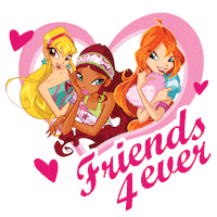 Happy Love It Sticker by Winx Club