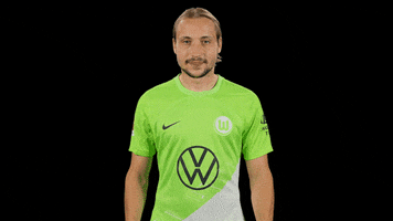 Happy Lovro Majer GIF by VfL Wolfsburg